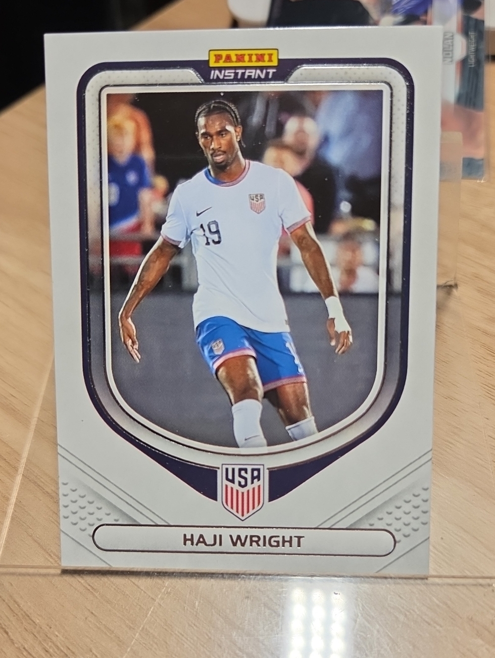 2026 Panini USA Instant Haji Wright Soccer Card